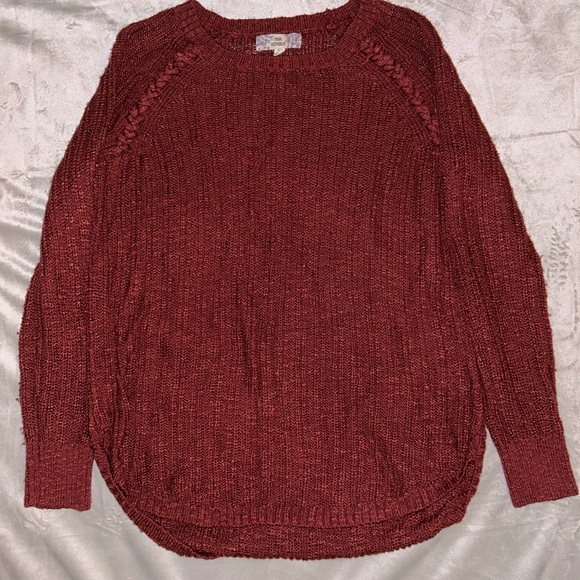 Pink Republic. Dark Red Pull Over Sweater, XL. - Picture 1 of 1